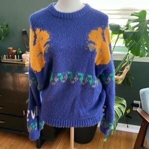 J.W. Anderson X Loewe mohair squirrel sweater